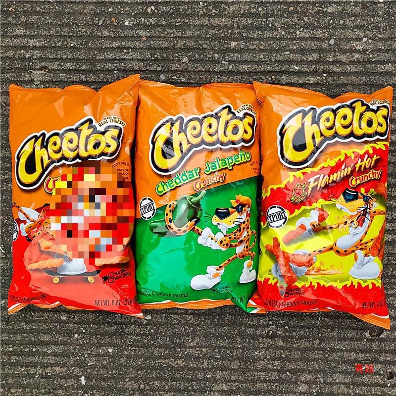 美进口零食小吃奇多玉米棒芝士味粟米棒cheetos puffs crunchy