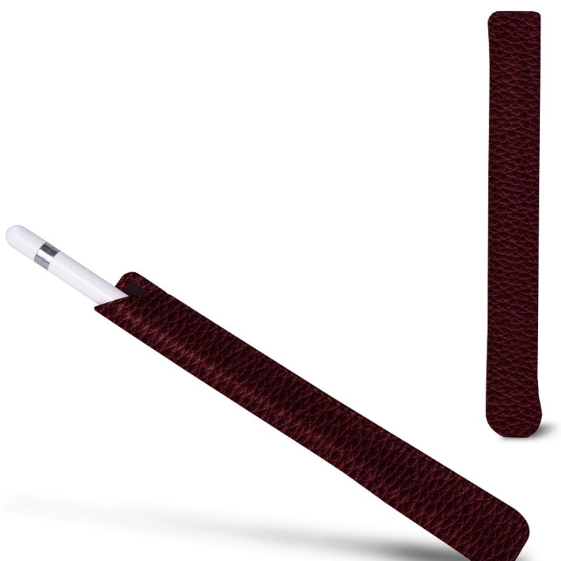 适用于ipad 电容笔笔套 皮革笔夹 手写笔绘画电容笔触控笔袋