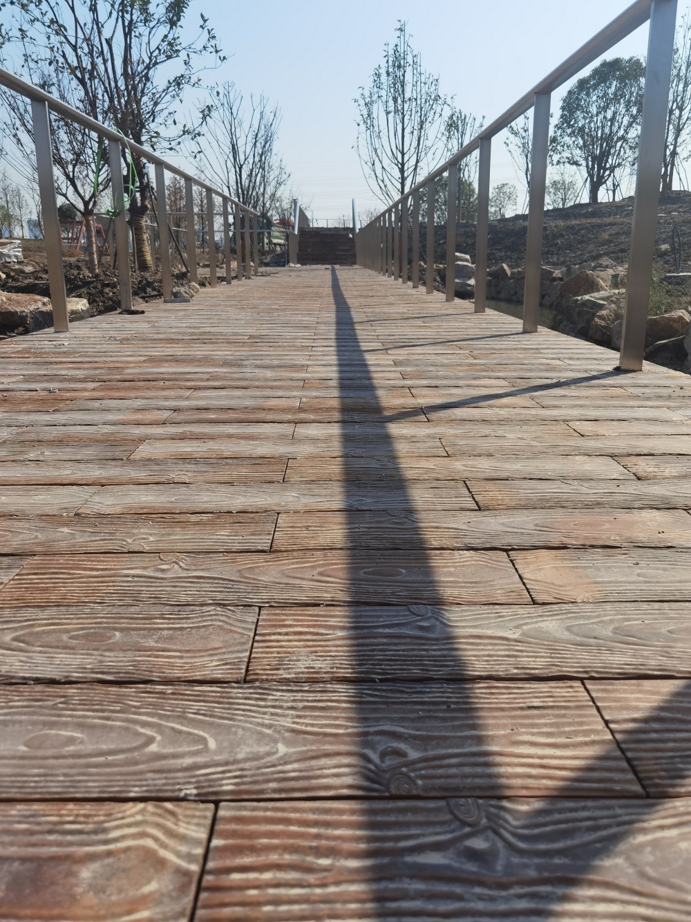 木纹地板pc木纹板pc砖仿木纹砖预制混凝土砖600*150*30