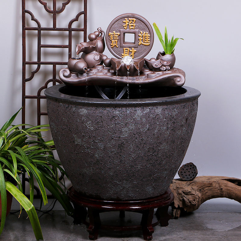 82成交1件相似鱼缸客厅隔断墙风水招财超白生态底滤水族箱阳台免换水