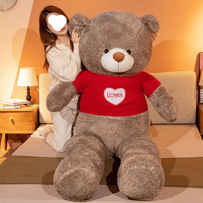 抱抱熊毛绒玩具号泰迪布娃娃公仔偶睡觉枕生日女一件批发