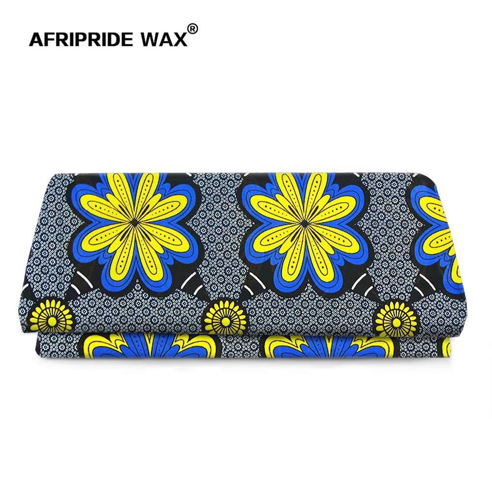 Foreign Trade Digital Printing African National Style Batik Cotton Clothing Fabric Afripride Wax