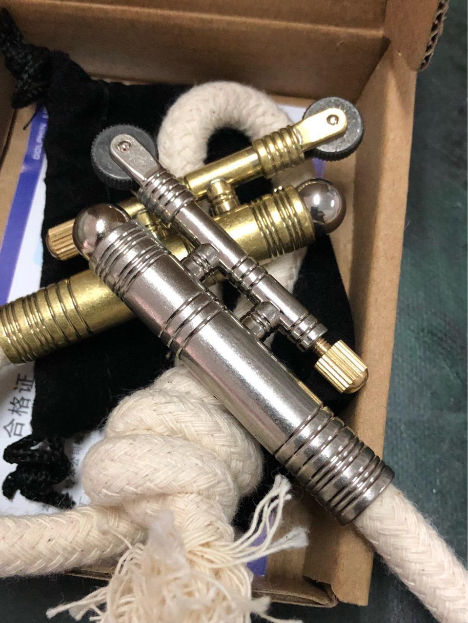 美军尾蛇老式火绒火绳户外野外求生驴友打火机取火器不用油不用气