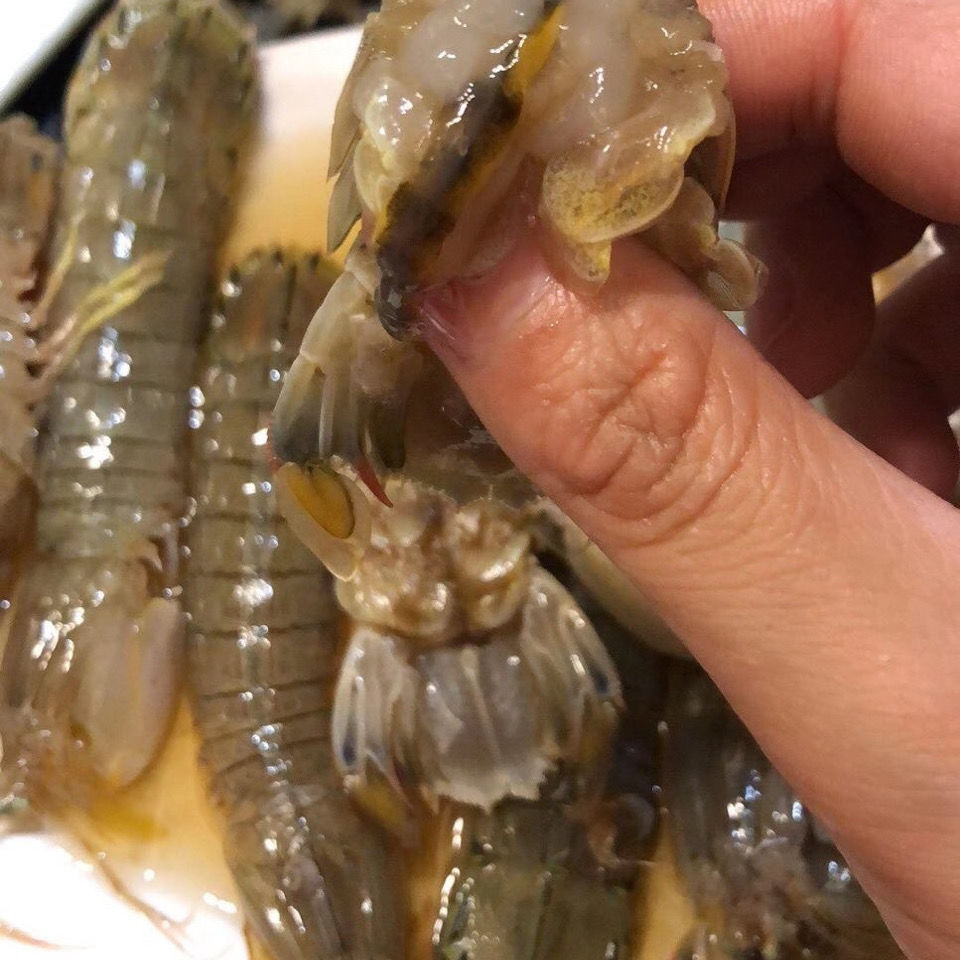 3斤包邮生腌虾爬皮皮虾醉虾生呛虾爬酱虾咸虾开袋即食濑尿虾