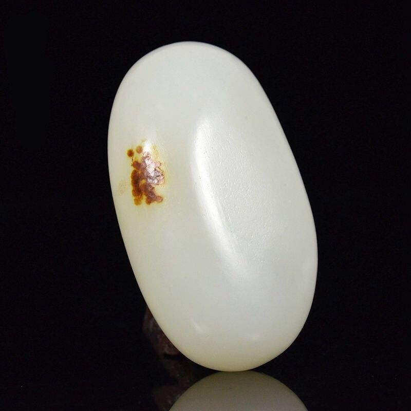 和田玉原石小籽石带皮色玉石天然籽料手把玩裸石头羊脂白玉送男士