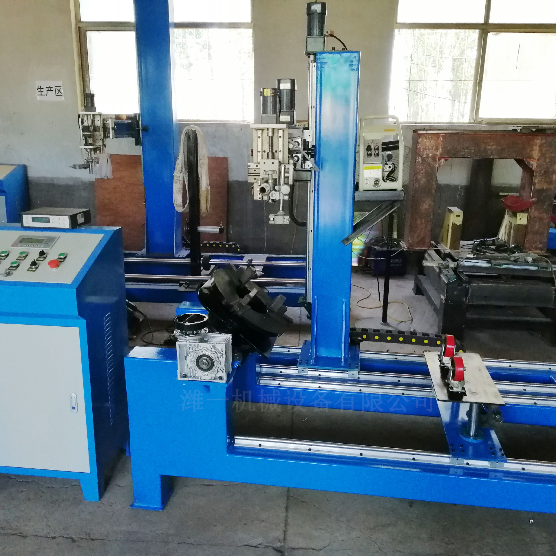 现货弯头法兰自动焊接设备不锈钢无负压供水环缝自动焊