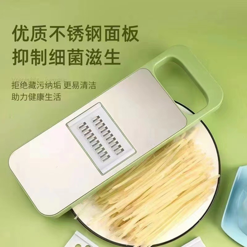 Vegetable Cutter, Potato Wire Grater, Grater, Slicer, Household Kitchen, Multi-Function Radish and Cucumber Grater