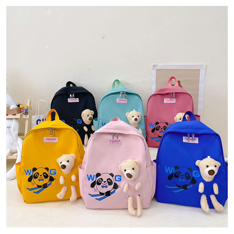 Korean Style Children's Backpack 2022 Summer New Kindergarten Gift Schoolbag Cross-Border Fashion Children's Backpack Wholesale