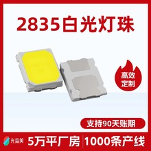 2835白灯0.2w灯珠冷白暖白正白光贴片led灯珠