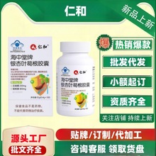 仁/和海中堂牌银杏叶葛根胶囊30粒/瓶官方旗舰店正品一件代发