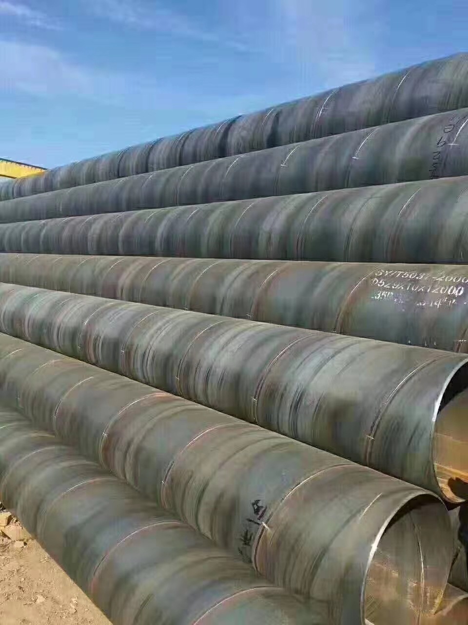 福建厂家直销大口径镀锌螺旋管质量保证 批发防腐热轧螺旋管