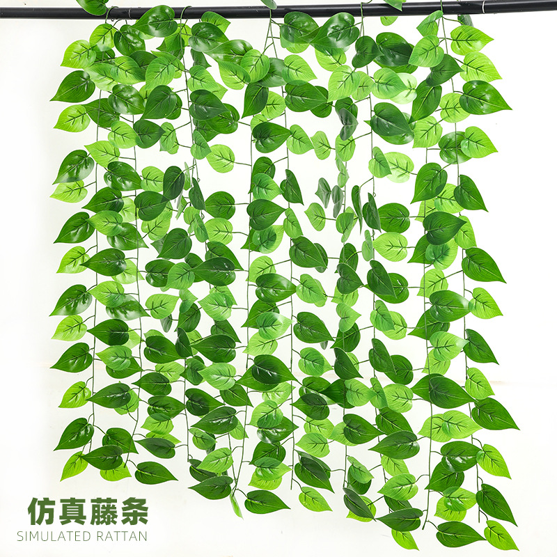 Artificial flower vine upholstery leaves artificial grape leaf Ivy leaf suspended ceiling winding vine