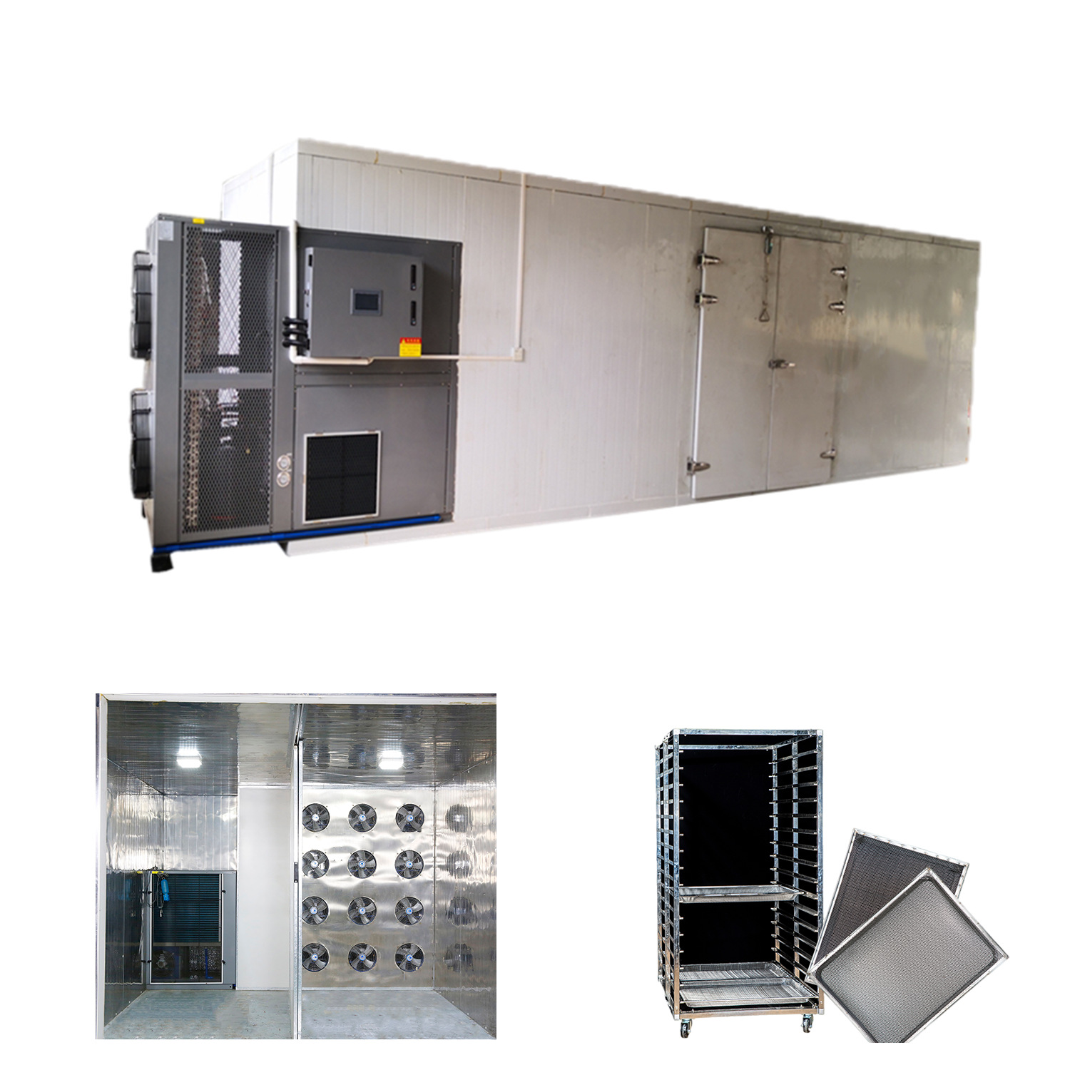 20匹 3吨枸杞专用烘干机 升温快速 排湿热损小 热泵烘箱 烘房定制