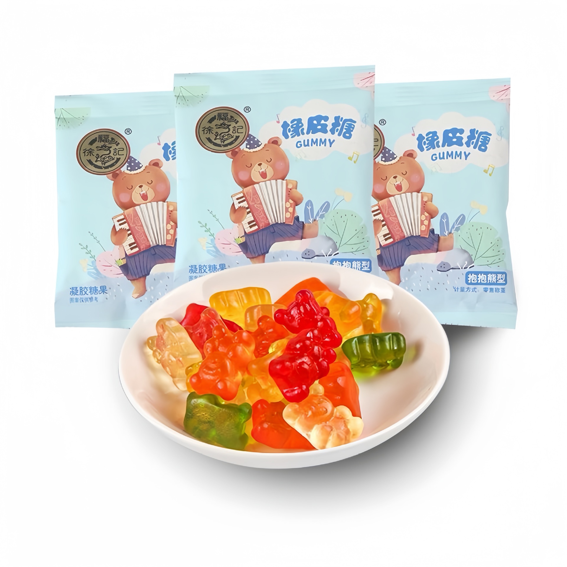 徐福记小熊/小积木软糖批发零食婚庆喜糖满月伴手礼12斤/箱-阿里巴巴