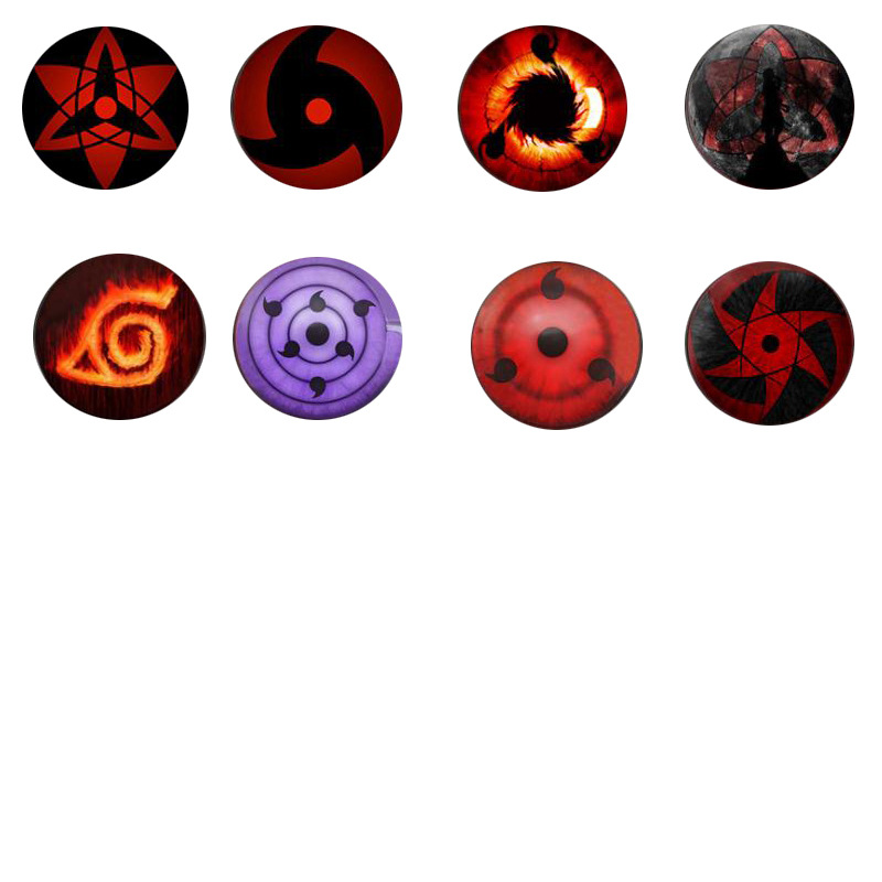 跨境日漫火影忍者男士多层手链 九勾玉轮回 写轮眼 时光宝石手链