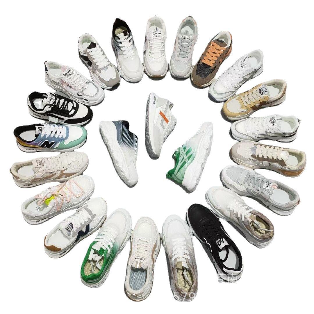 内销外贸女鞋批发直播网红鞋工厂断码鞋杂款老爹女鞋批发鞋库存鞋