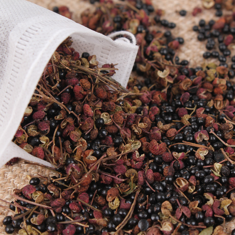 泡脚花椒包邮500一斤干花椒粒带籽和枝叶大红袍足浴包散装花椒