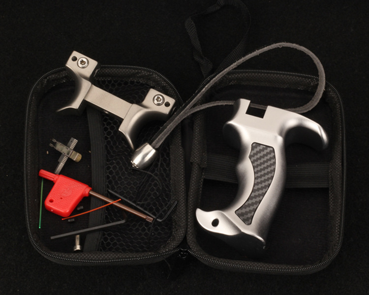 钛合金盖世英雄夹片弹弓 一体tc21钛合金盖世英雄数控夹片飞虎