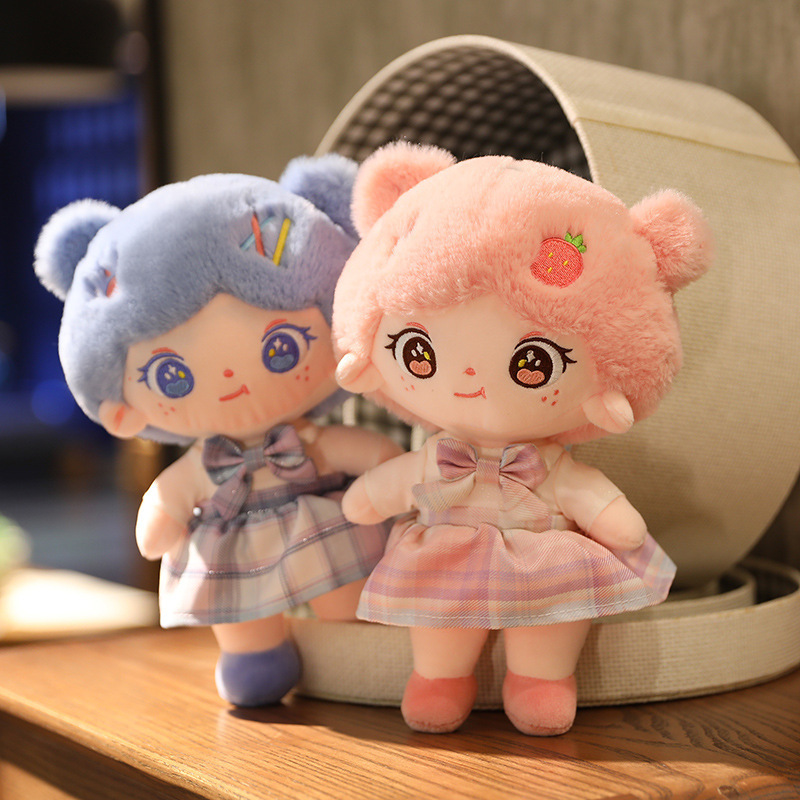 可爱棉花洛丽塔娃娃毛绒玩具人偶公仔女孩过家家玩偶生日礼物批发