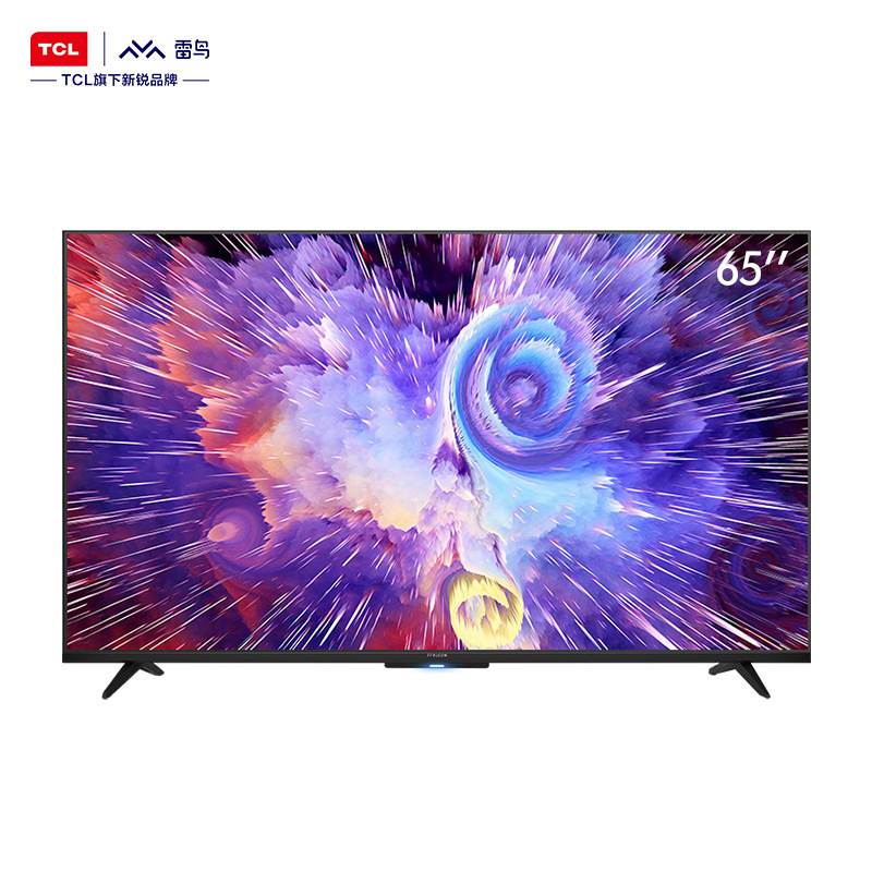 tcl雷鸟 65s515c 65英寸4k高色域高清智能ai全面屏液晶平板电视机