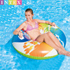 INTEX58202 Rainbow Swim ring Tetraphylla windmill inflation Swimming ring adult Aquatic Life buoy Floating ring Armpit circle