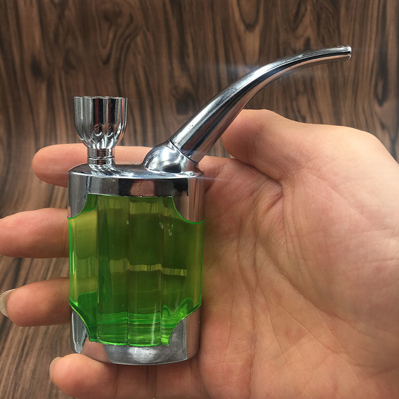 高档三用型水烟壶循环水烟斗过滤水烟袋便携水烟筒全套烟嘴