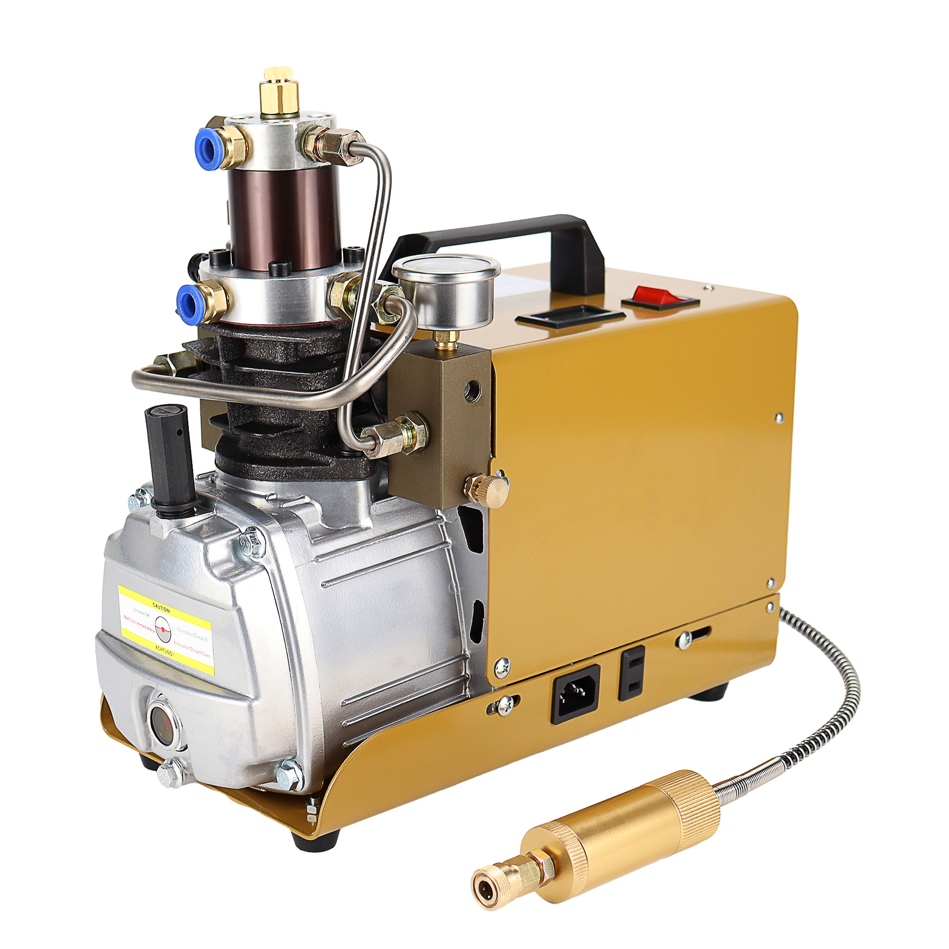 电动高压打气机30mpa充气泵4500psi水冷小型空气压缩机-阿里巴巴