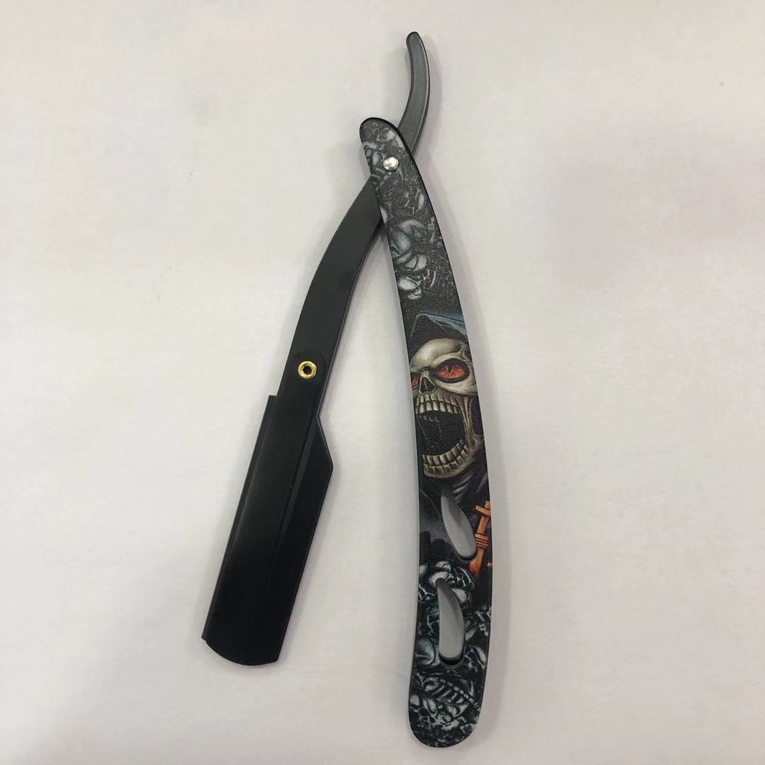 老式剃刀小丑剃须刀手动刮胡刀刮脸刮汗毛刮刀剃头理发刀架胡须刀