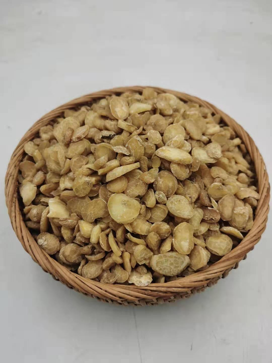 山东姜半夏 药材批发 旱姜半夏 姜半夏片 【1市斤】【心稳中药】