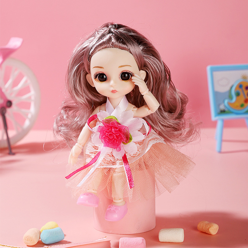 Doll Princess Suit Loli Little Barbie Doll Baby Girls' Toy Can Be Changed Music Doll in Stock