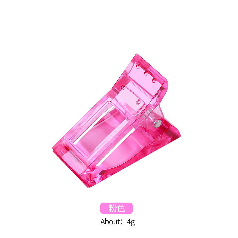 Nail Art Crystal Nail Mold Fixed Clip Manicure Implement Epoxy Glue Clip Crystal Delay Glue Shape Clip Spot