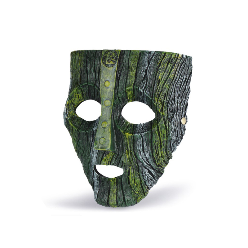 洛基面具 变相怪杰cosplay the mask 恶作剧之神万圣节树脂面具