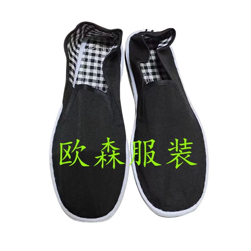 看守所鞋子监狱用布鞋鞋子未成年犯管教所强制隔离戒毒所布鞋棉鞋