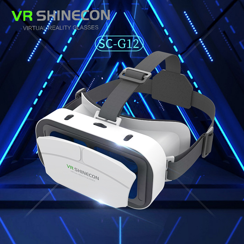 跨境现货vr眼镜 3d电影一体游戏机沉浸式虚拟现实眼镜vrshinecon