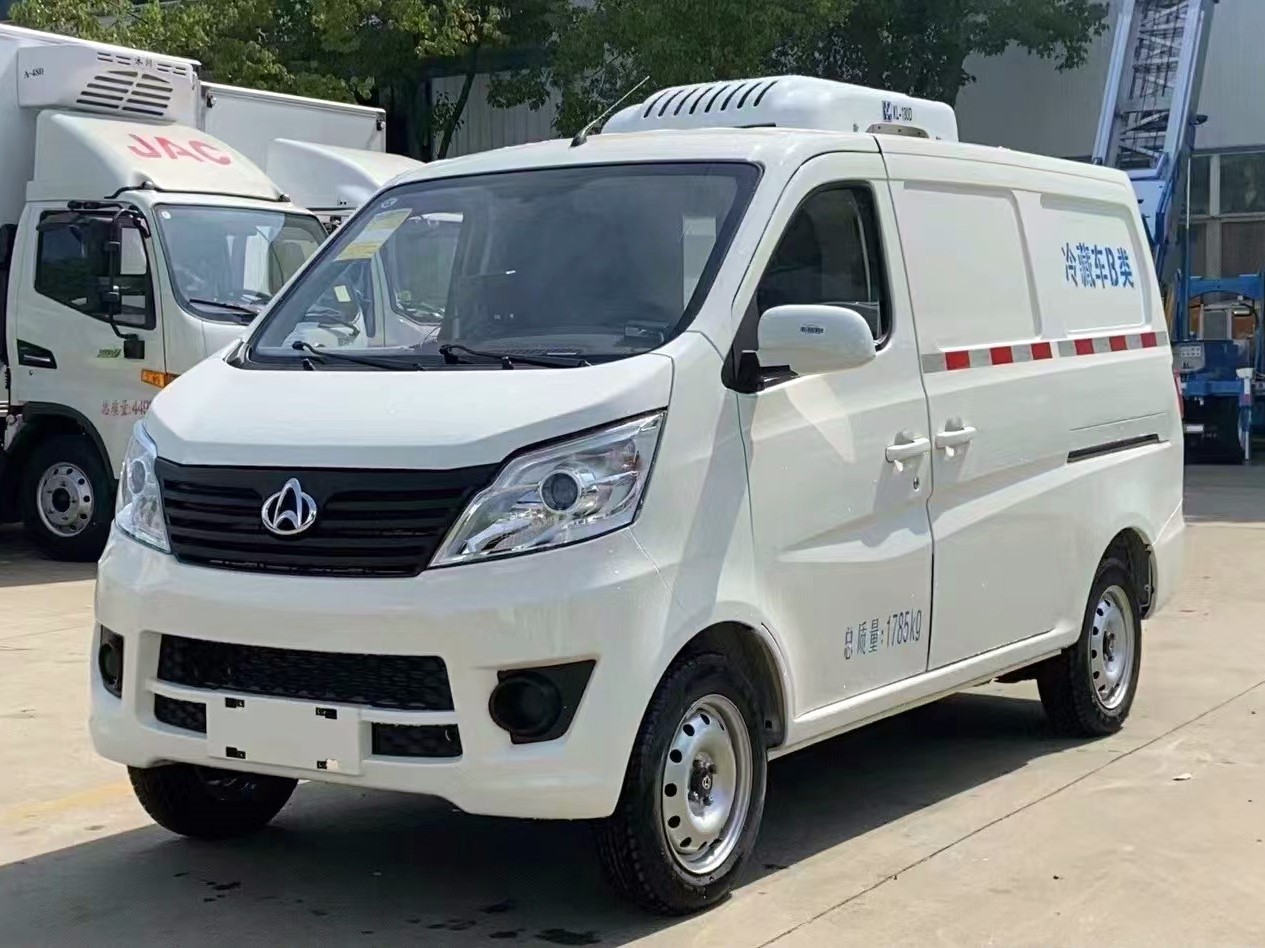 2米厢式货车蓝牌冷藏车小型面包车冷冻食品运输车0625800.