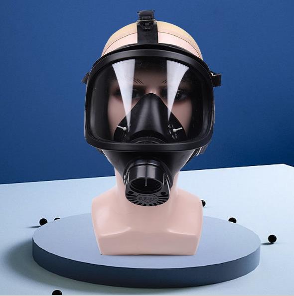 防毒面具防氨气硫化氢毒面罩自吸过滤式mf14一氧化碳全面罩头戴防