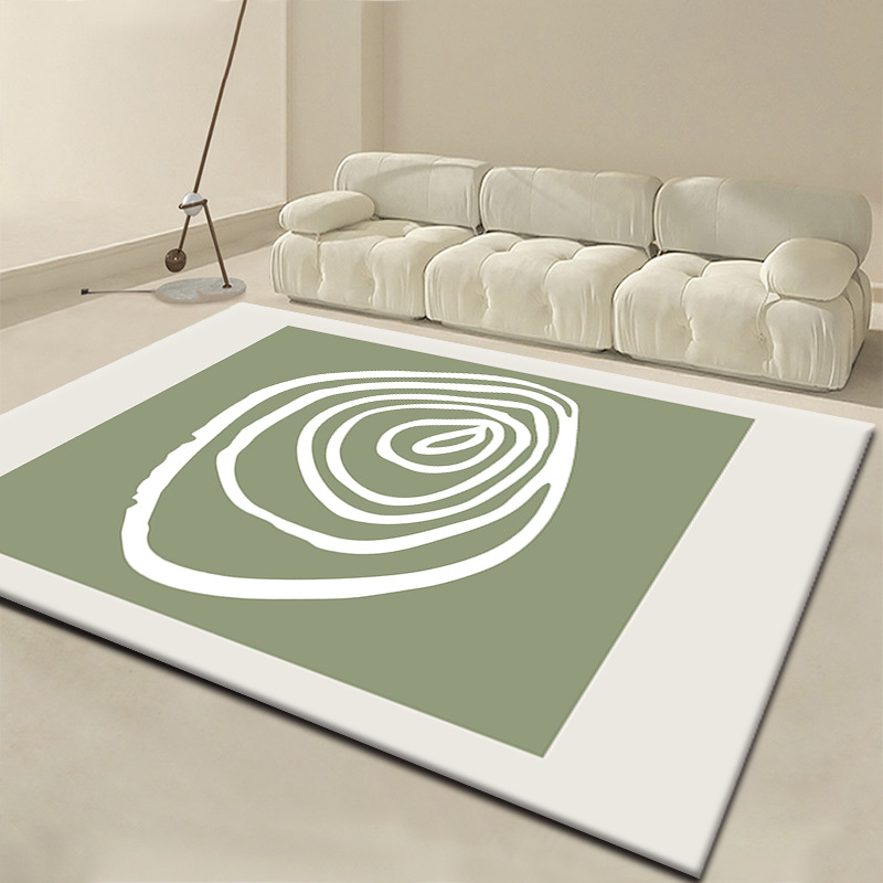 Nordic Ins Line Living Room Carpet Floor Mat Girl B & B Bedroom Carpet Minimalistic Abstraction Sofa and Tea Table Carpet