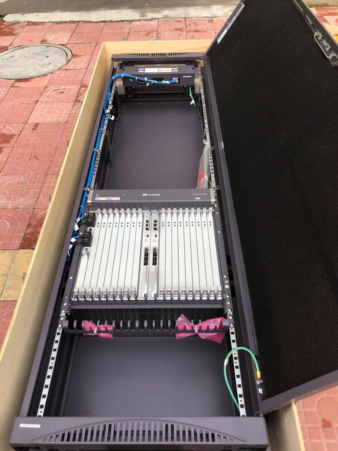 华为ma5800-x17 olt局端设备 带机柜 双万兆直流 mpla万兆主控