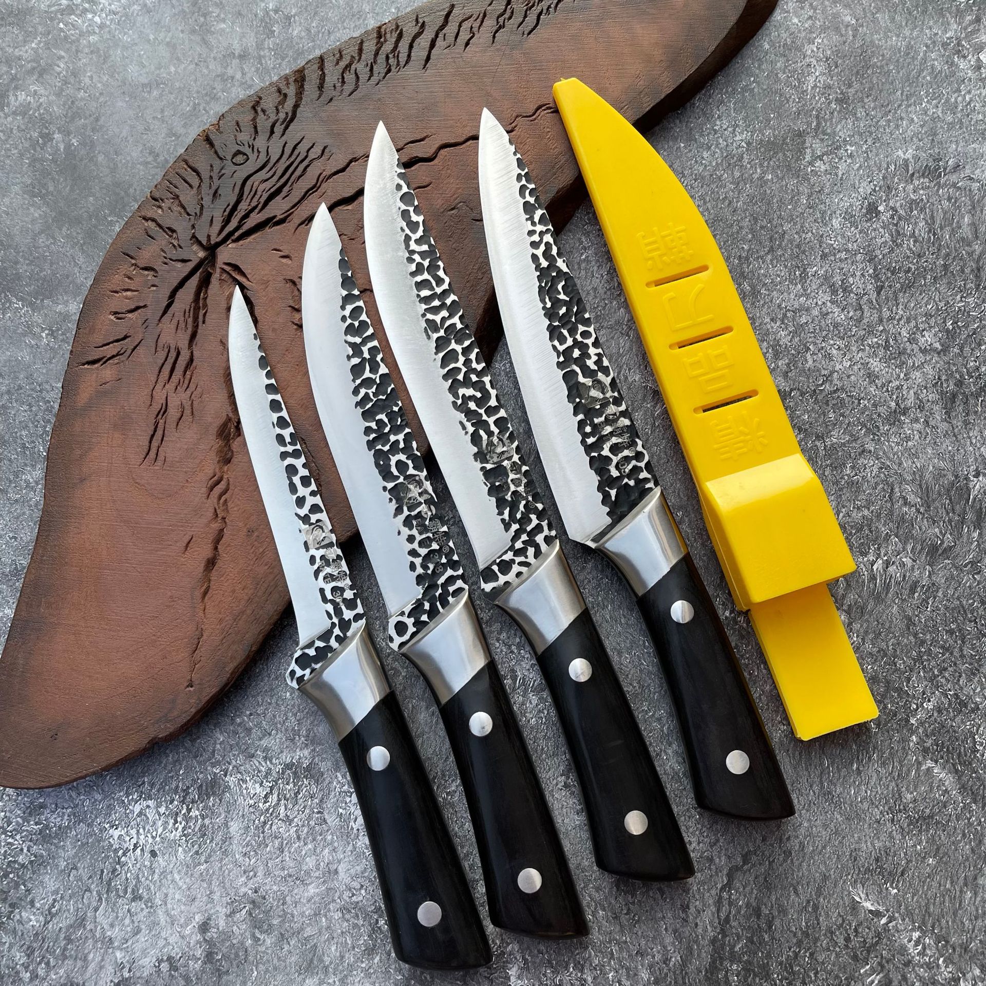 霸特锻打剔骨刀锋利屠宰刀宰猪宰羊分割刀屠夫切肉刀肉联厂专用刀