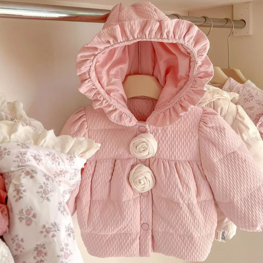 蒙蒙摩米 欧恰恰新款品牌童装冬季韩版加厚棉服外套工厂一手货源