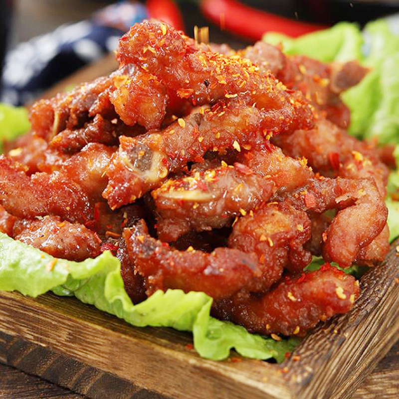 芋厨酥排骨20包*350克/包香酥肋排肋骨温州小吃需油炸腌制半成品