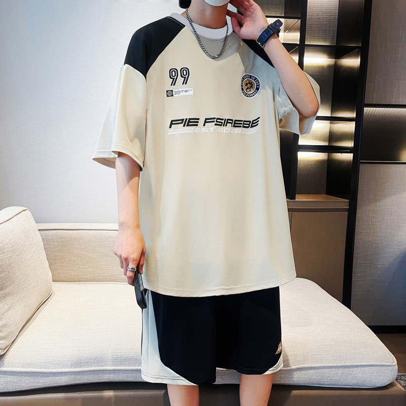 2024新款篮球服套装港风运动服少年冰丝速干跑步服88%锦纶12%氨纶