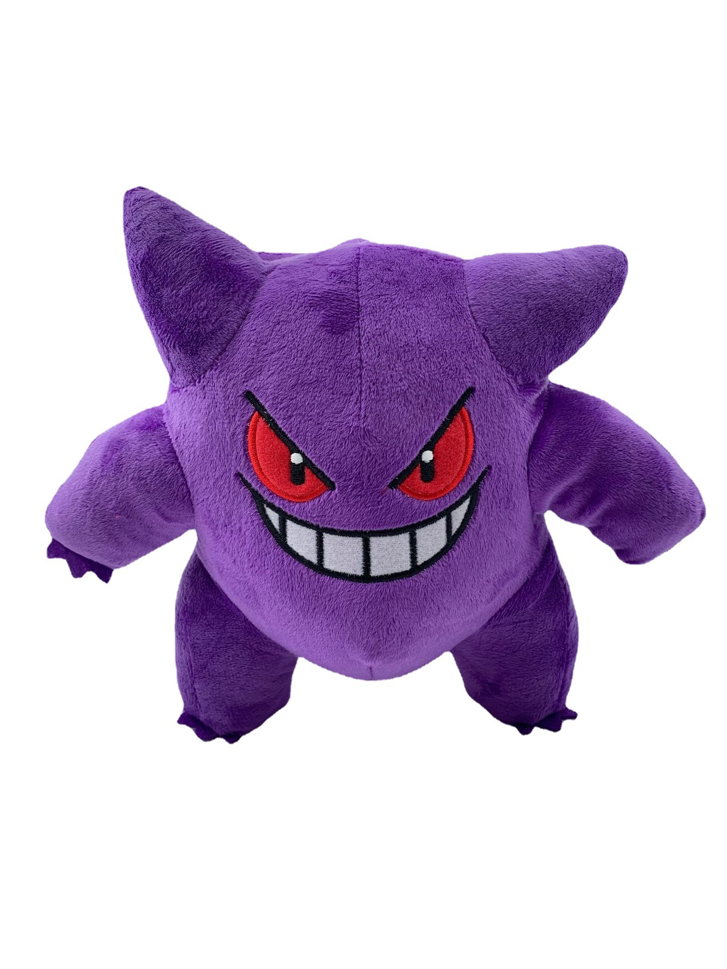 22cm 耿鬼  鬼斯通 鬼斯 进化版 站姿 紫色 毛绒公仔 玩具 玩偶