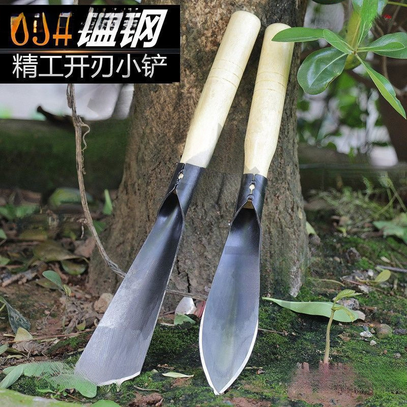 挖野菜铲子园艺工具套装家用种花移苗起苗器养花赶海农用铁铲铁锹