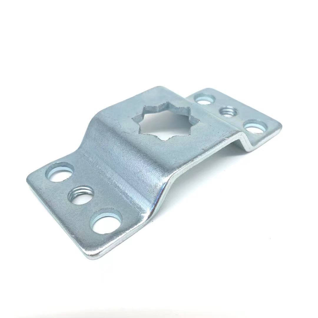 管状电机配件电动卷轴管状电机马达支架梅花u型金属卷帘门窗批发