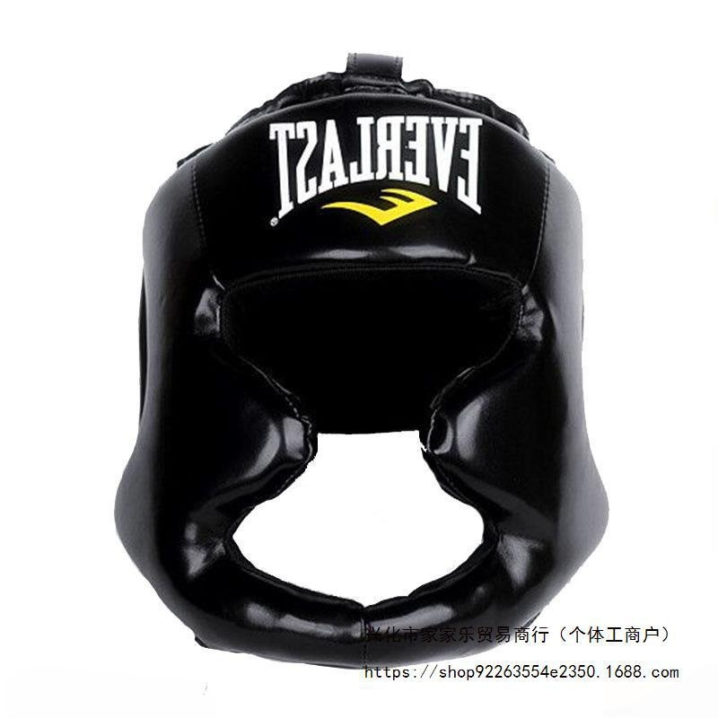 散打护具头盔面罩拳击全包散打护具保护装备剑道训练跆拳道盔护头
