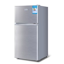 海?尓?售后小冰箱家用冷藏冷冻118L双门节能静音车载迷你电冰箱