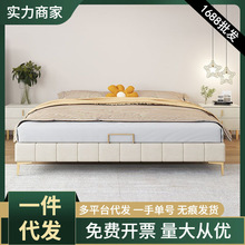 酒店高性价1.8米单双人床民宿储物床现代轻奢简约舒适1.2米小户型