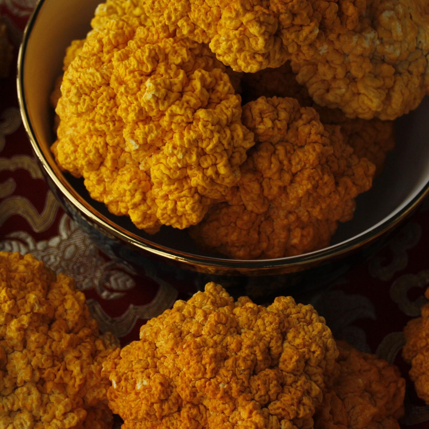 云南特产金耳菌干货黄金耳椴干木耳银耳酒店采够批发fd冻干金耳