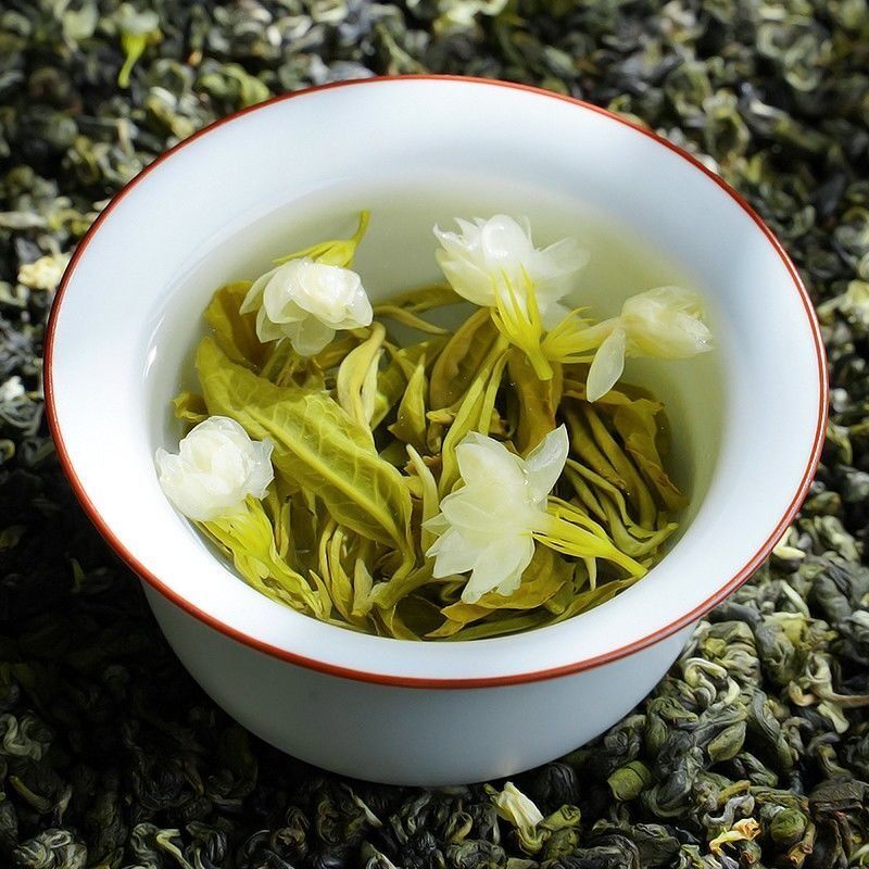 玉螺茉莉花茶2023新茶叶浓香小龙珠散装花茶茶叶绿茶香碧螺500g
